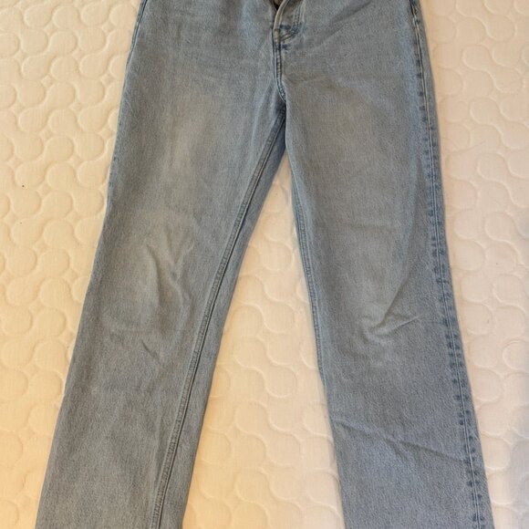 Reformation Cynthia High Rise Straight Jeans, Size 27 - Picture 3 of 3